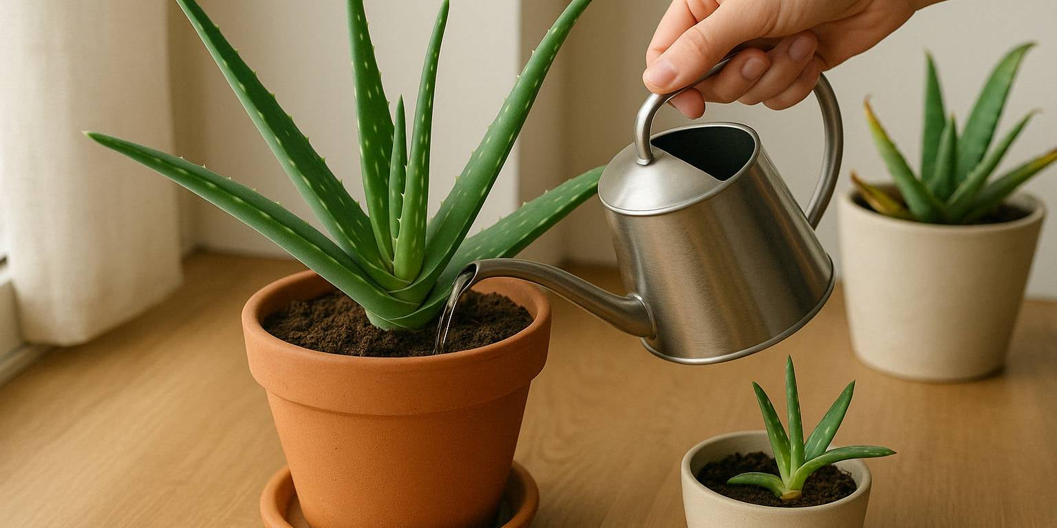 Aloe Vera gießen: Häufige Fehler und wie du sie vermeidest
