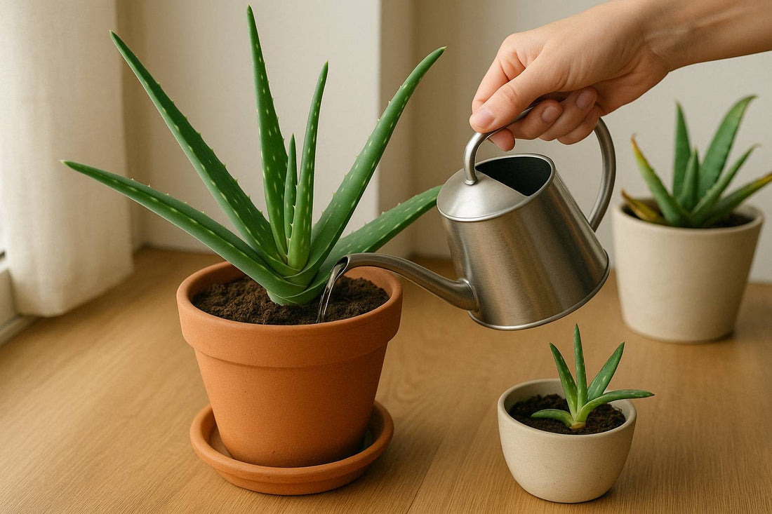 Aloe Vera gießen: Häufige Fehler und wie du sie vermeidest