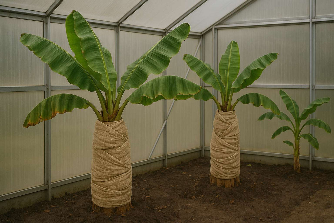 Bananenpflanzen überwintern: So gelingt der Winterschutz