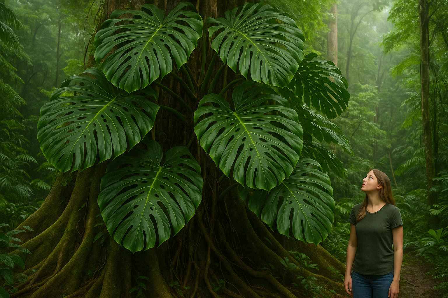 Die größte Monstera der Welt: Ein Gigant im Pflanzenreich