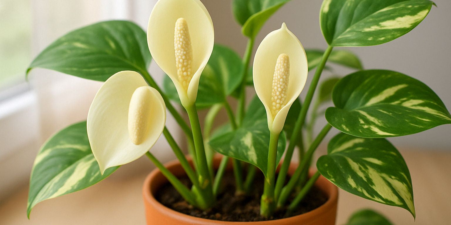 Efeutute Blüten: Ein Blick auf die seltene Schönheit der Kletterpflanze