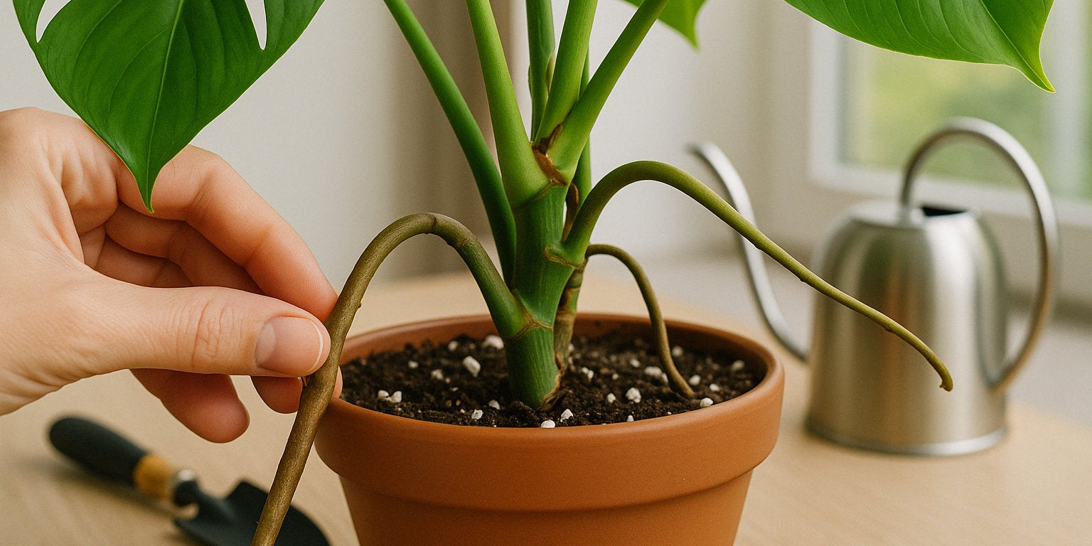 Monstera-Luftwurzeln einpflanzen: Alles, was du wissen musst