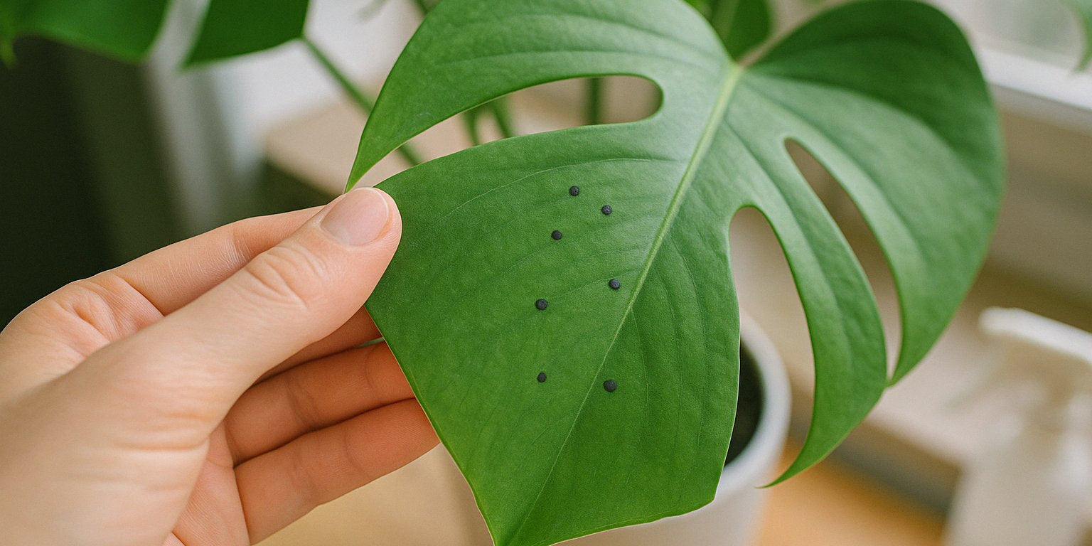 Monstera mit schwarzen Punkten: Was steckt dahinter?