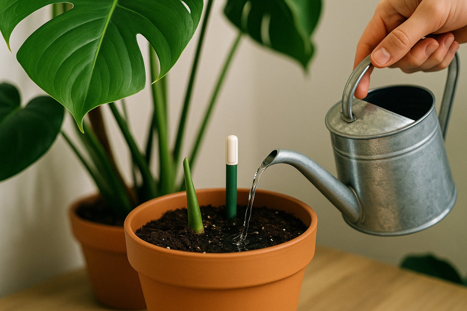 Monstera Wasserbedarf: Alles, was du vor dem Gießen wissen musst