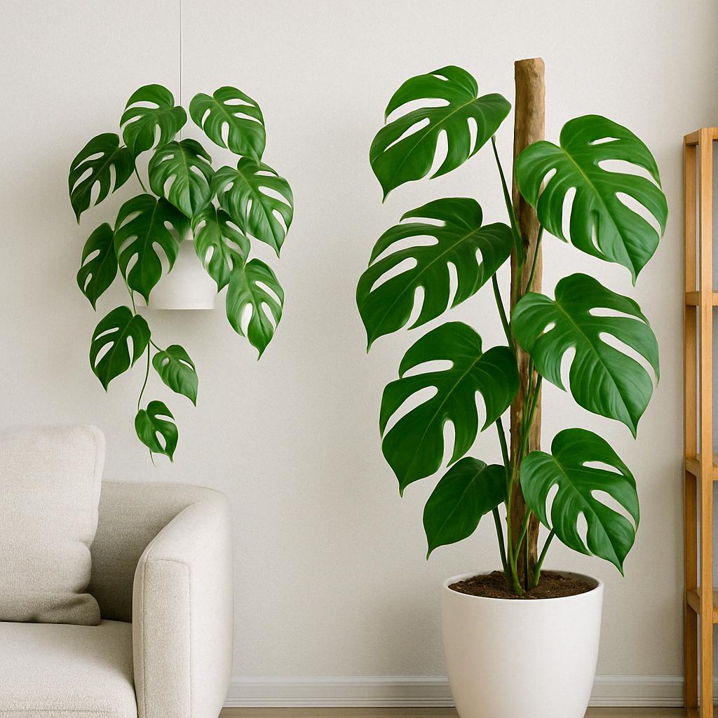 Monstera hängend oder kletternd: Was ist die beste Wahl für dich?