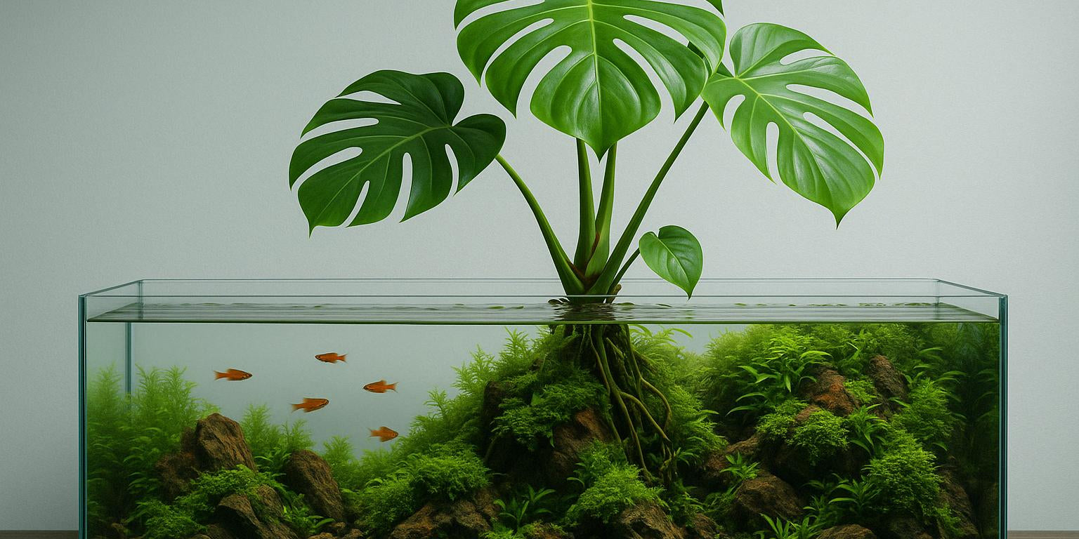 Wie eine Monstera dein Aquarium bereichert