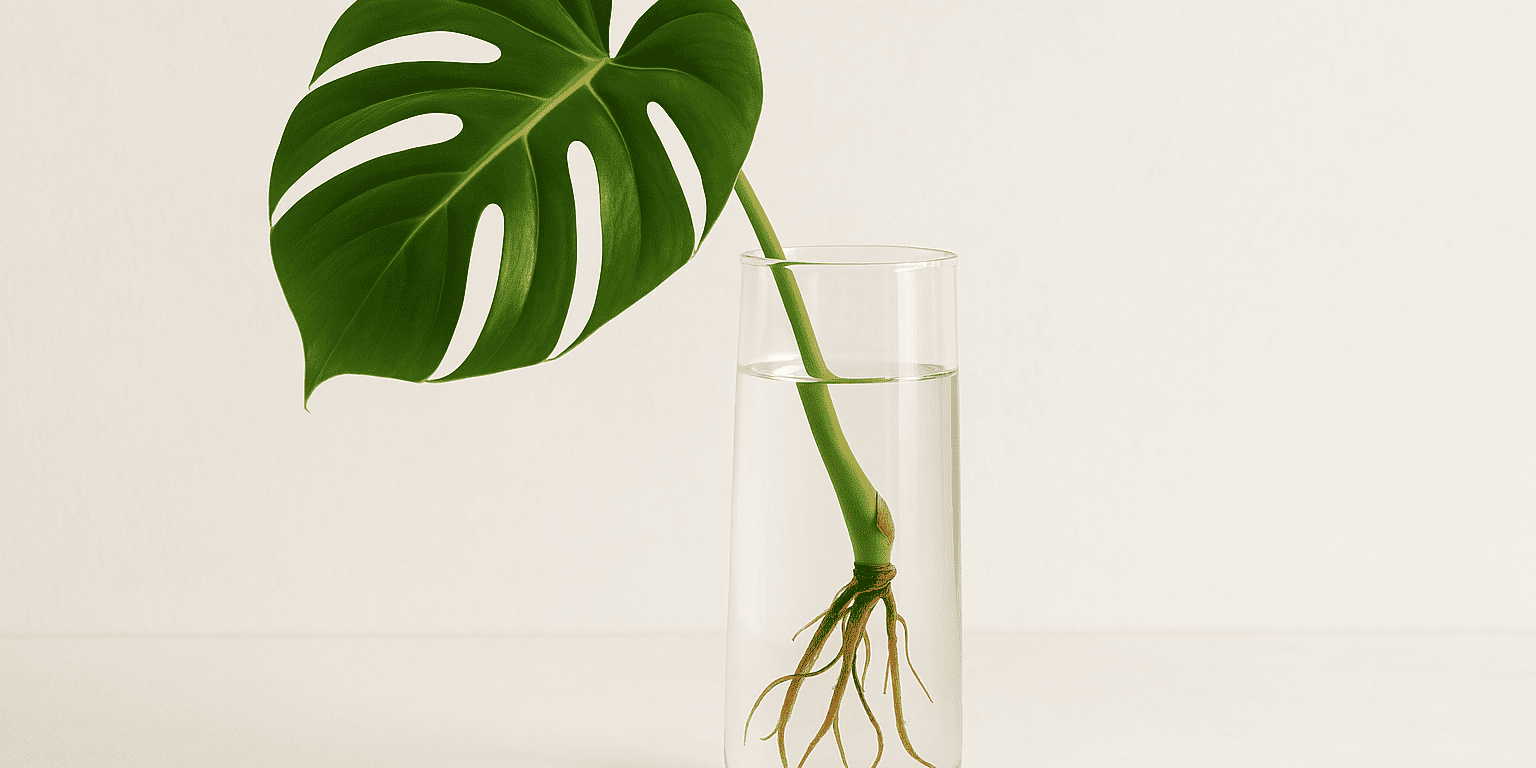 Monstera im Wasser halten: So gelingt es dir Schritt für Schritt