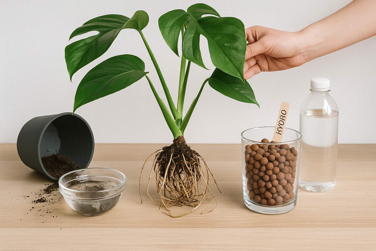 Monstera in Hydrokultur umtopfen: Dein Weg zur glücklichen Pflanze