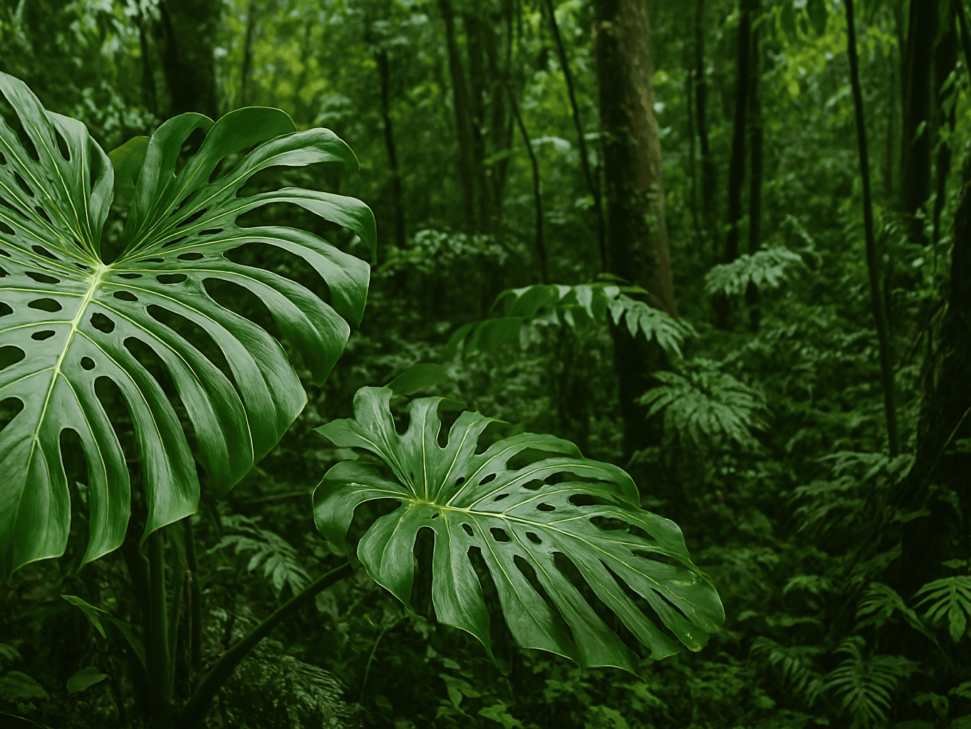 Monstera in der Natur: Ein Tropenstar für dein Zuhause