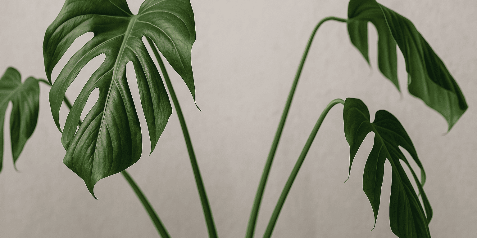 Monstera lässt Blätter hängen: Was ist los mit deiner Pflanze?