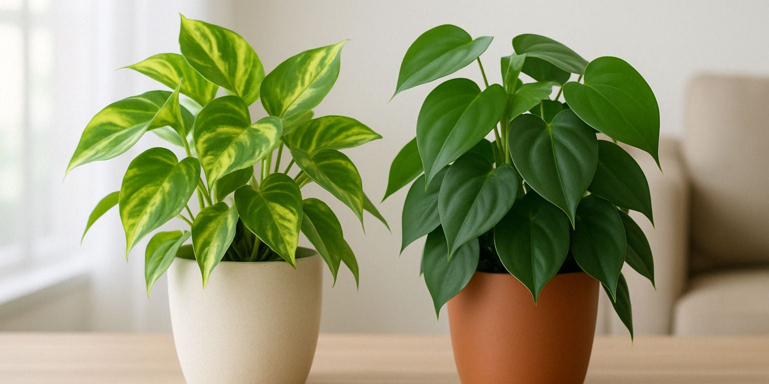 Philodendron oder Efeutute? Dein Weg zur richtigen Zimmerpflanze