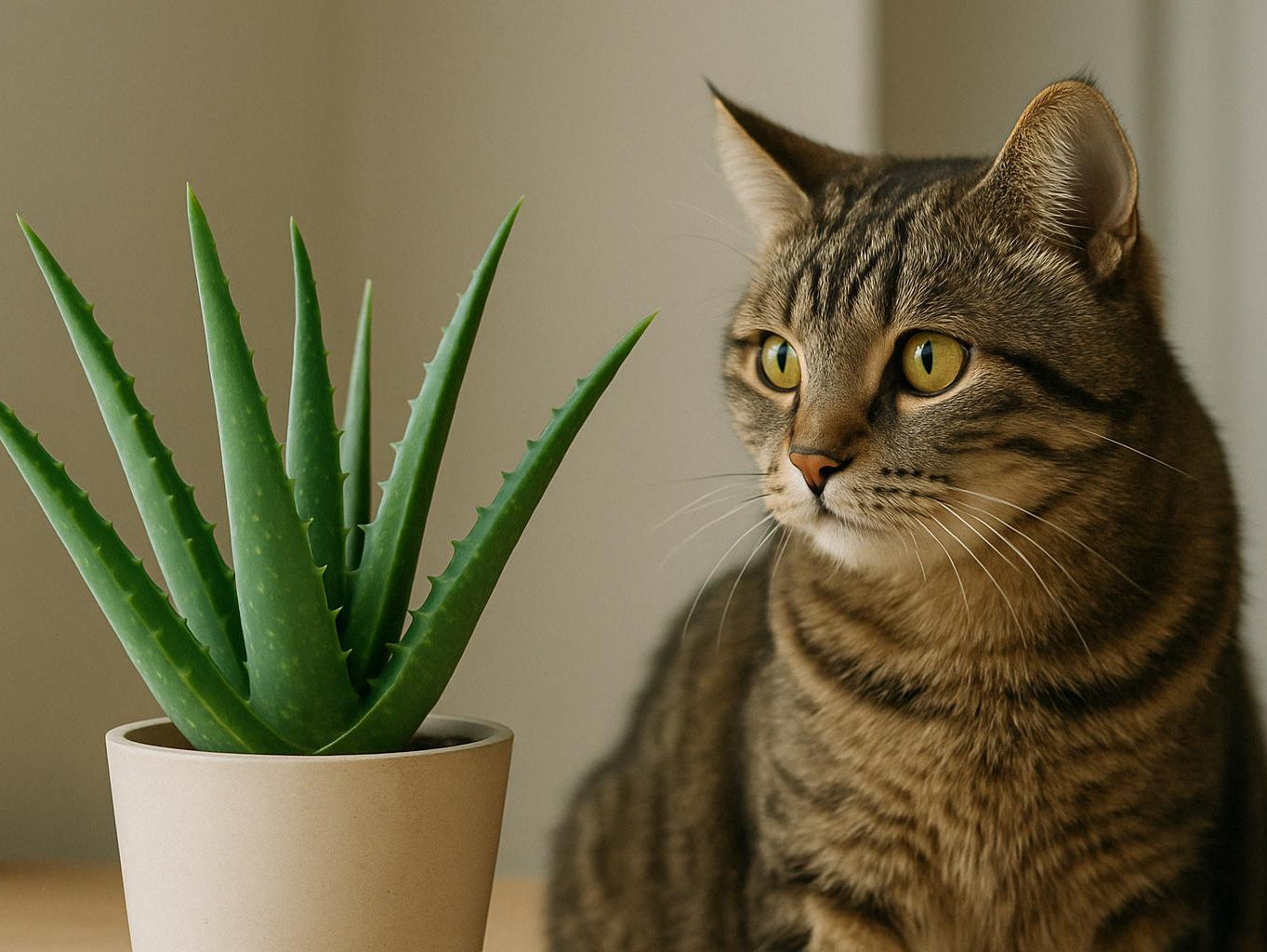 Ist Aloe Vera giftig für deine Katze?