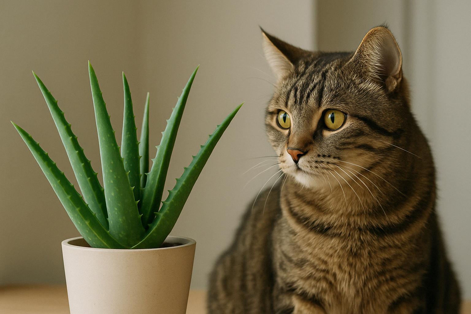 Ist Aloe Vera giftig für deine Katze?