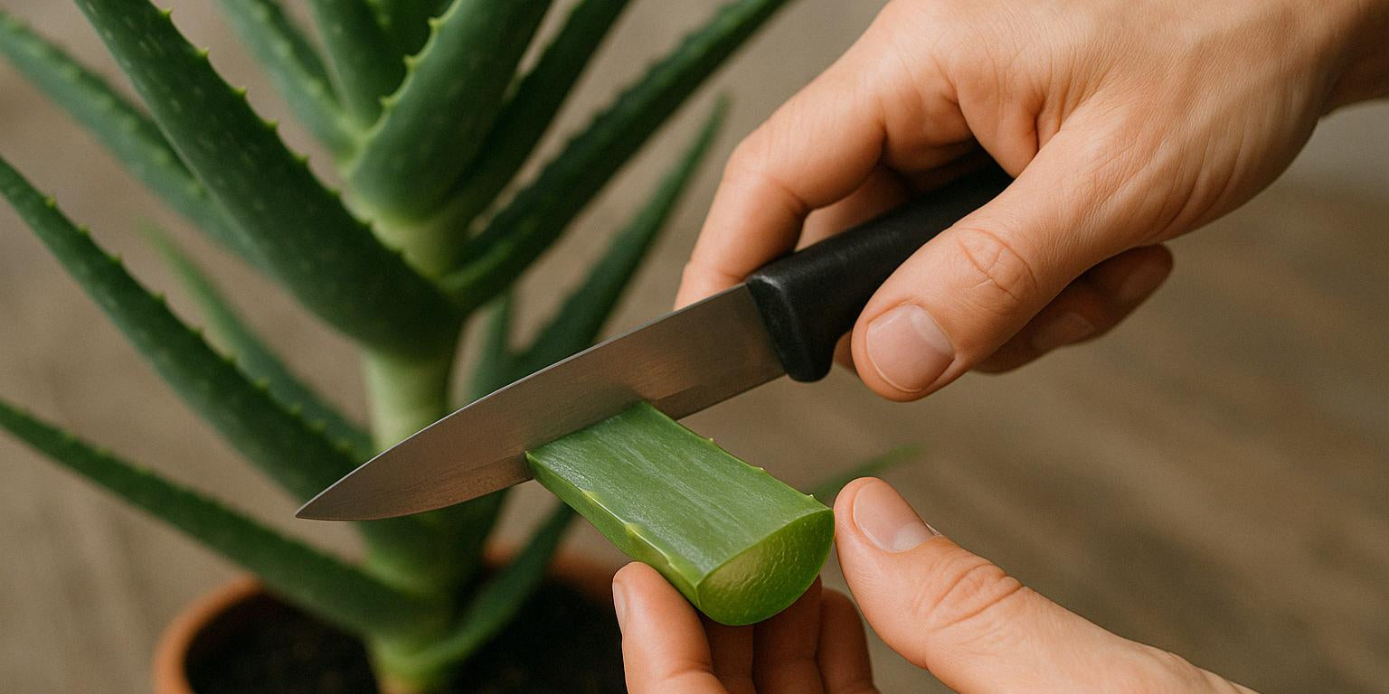 Aloe Vera schneiden: Dein Weg zu gesundem Gel und einer vitalen Pflanze