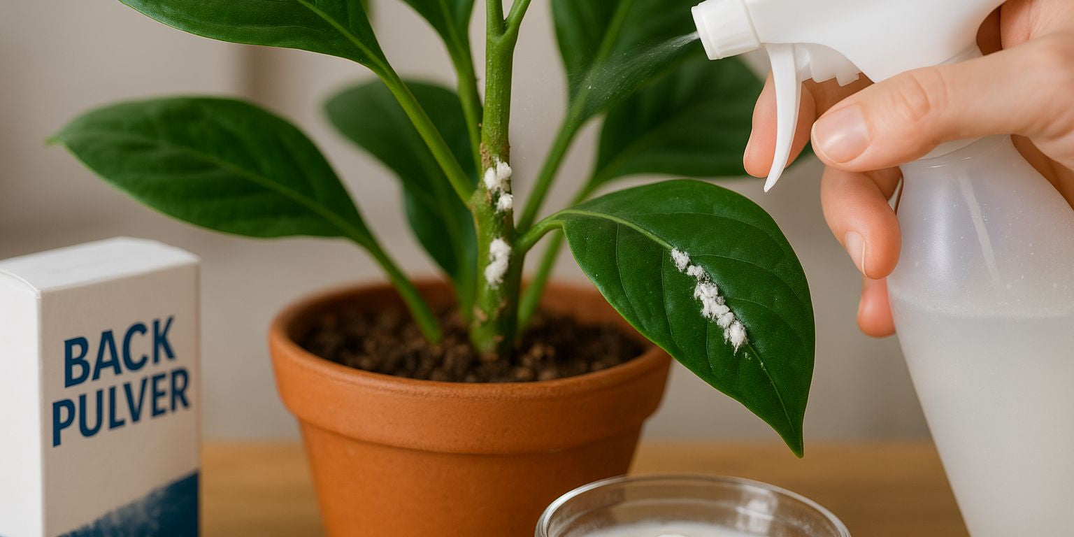 Backpulver gegen Wollläuse: Natürlicher Schutz für deine Zimmerpflanzen