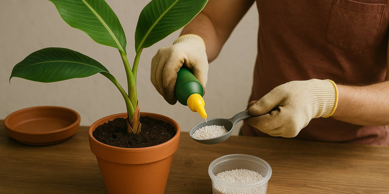Alles, was du über das Düngen von Bananenpflanzen wissen musst