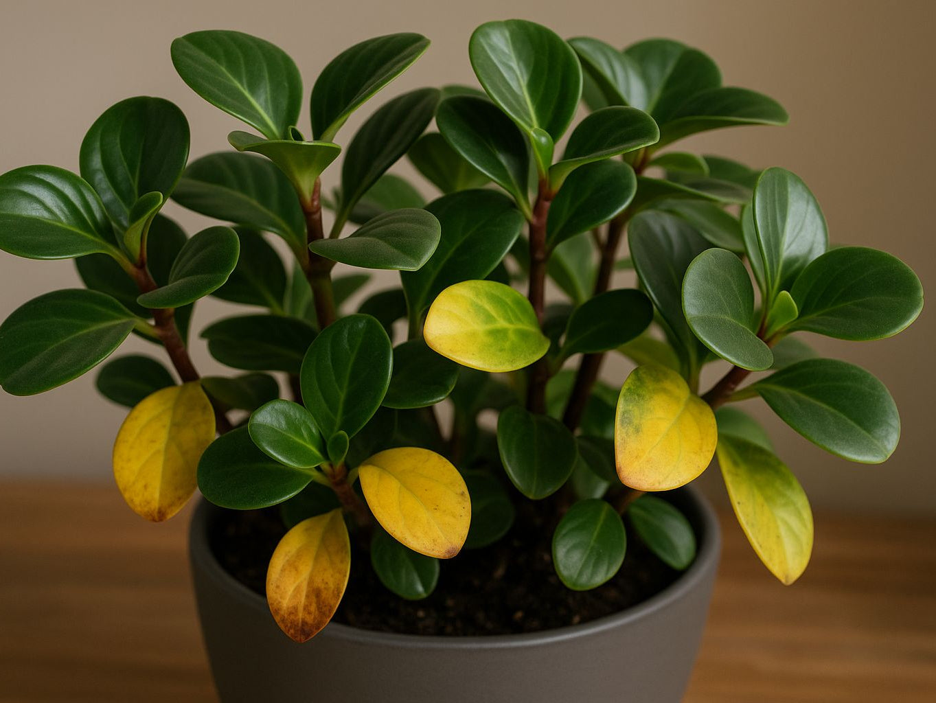 Wenn die Blätter deiner Pflanzen gelb werden