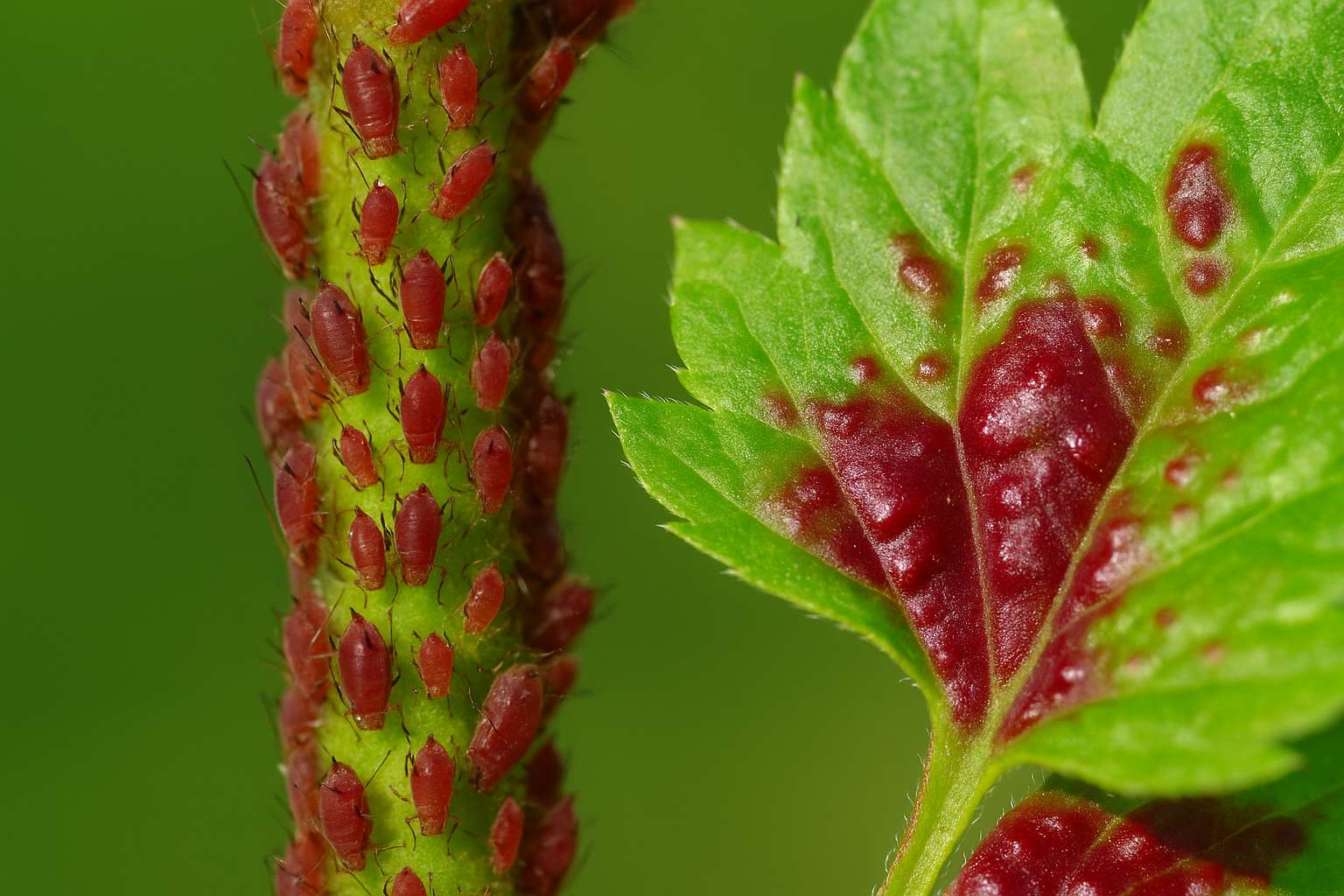 Rote Blattläuse: Ein Ärgernis für deine Zimmerpflanzen