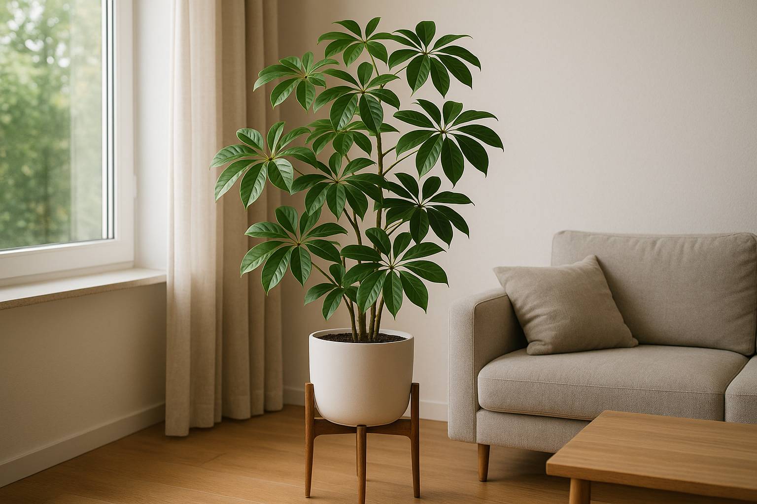 So findest du den besten Standort für deine Schefflera