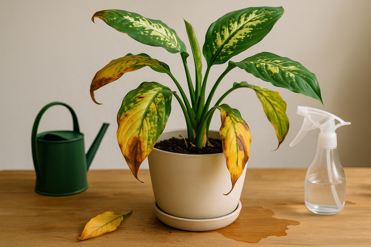 Häufige Pflegefehler bei der Dieffenbachia und ihre Lösungen