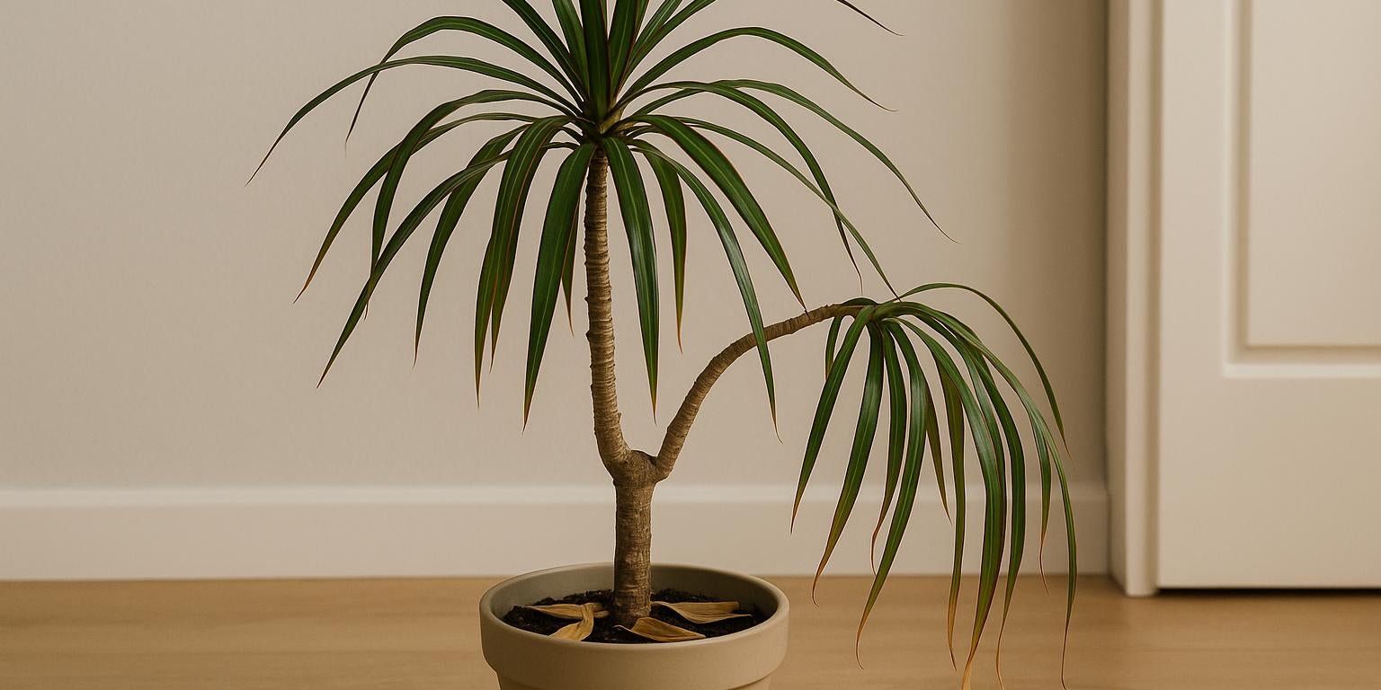 Hilfe, dein Drachenbaum verliert Blätter: Was tun?