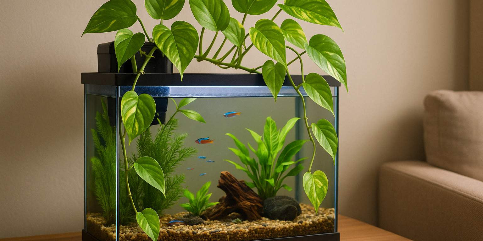 Efeutute im Aquarium: Natürliche Pflege für dein Becken