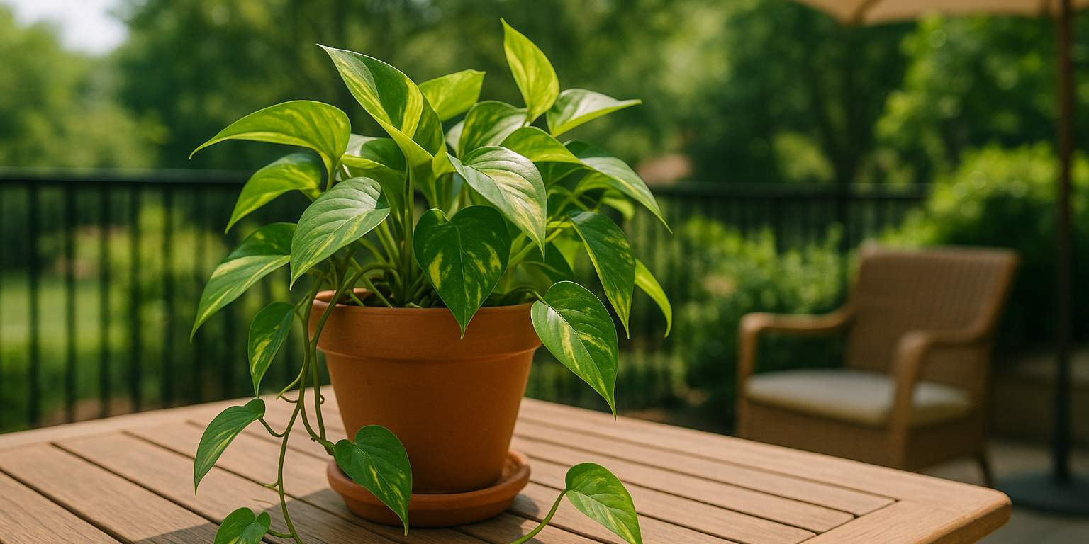 Deine Efeutute draußen: Tipps für die Pflege im Freien