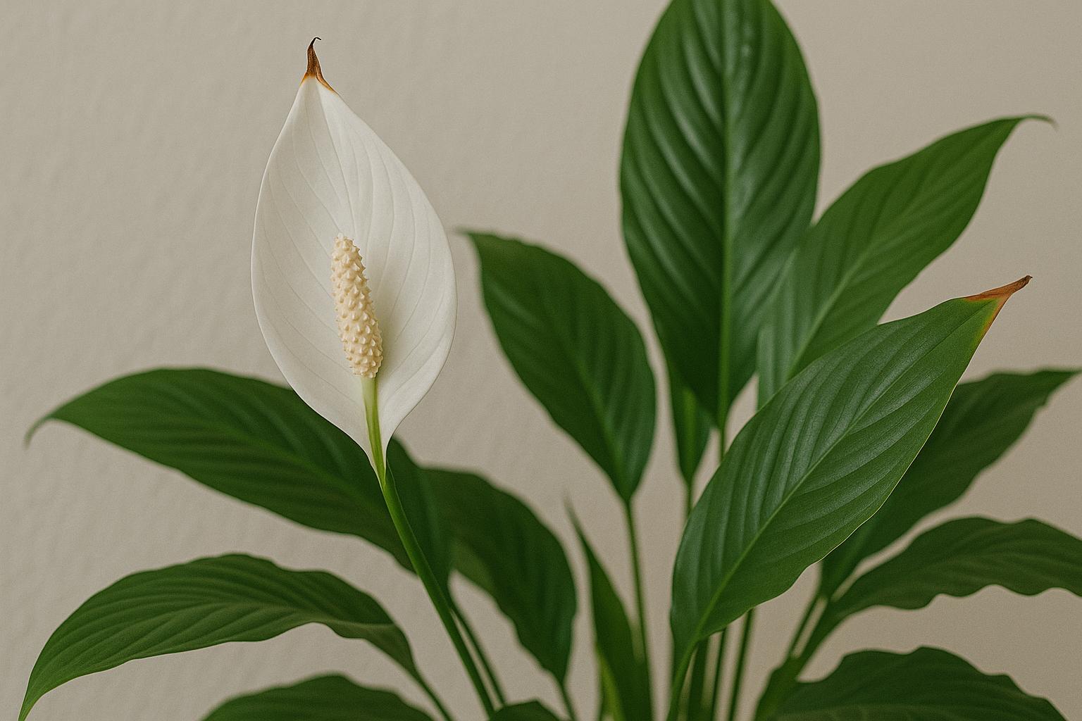 Braune Spitzen am Einblatt: So bringst du deine Pflanze wieder ins Gleichgewicht