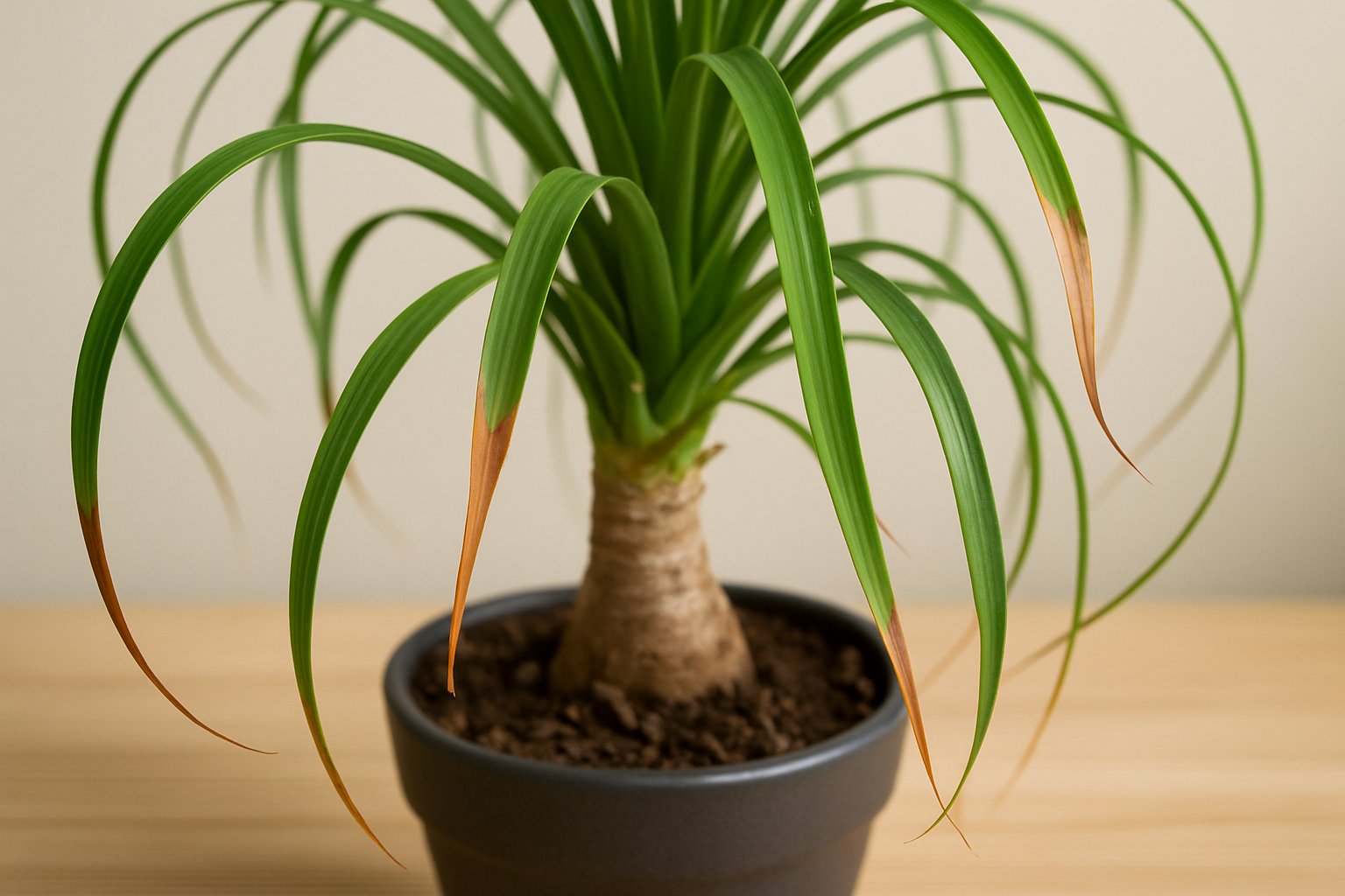 Elefantenfuß mit braunen Spitzen: Ursachen und Lösungen