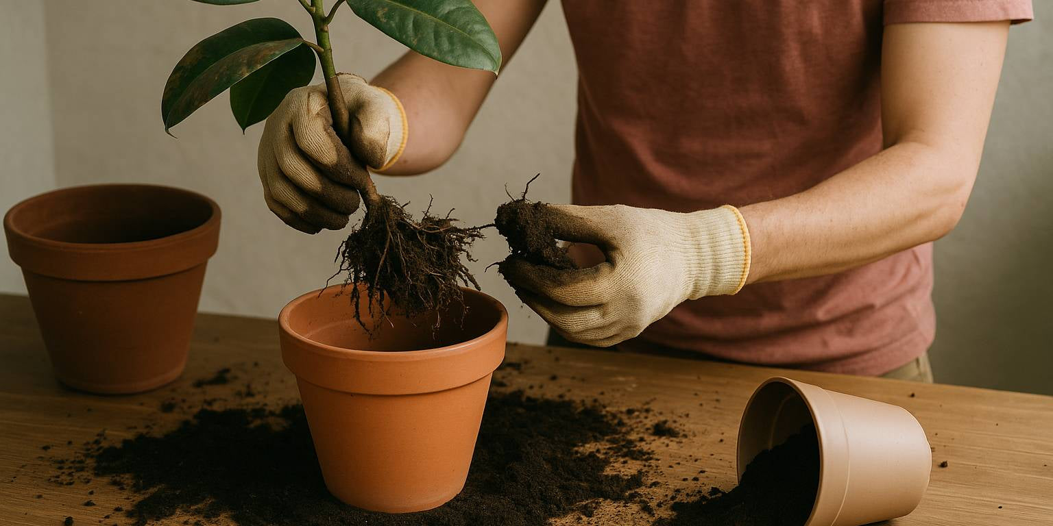 Häufige Fehler beim Umtopfen von Zimmerpflanzen vermeiden