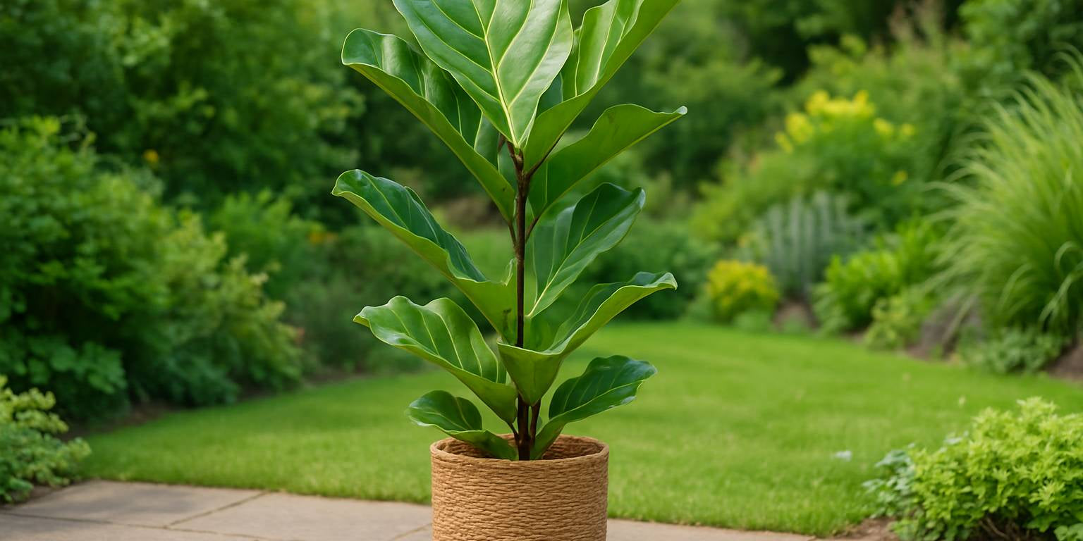 Geigenfeige draußen: So pflegst du sie im Sommer richtig