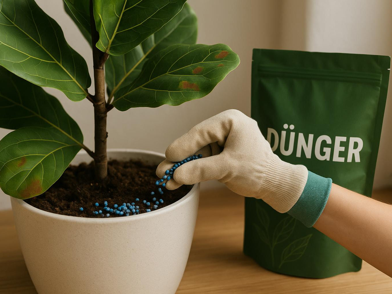 Geigenfeige richtig düngen: Tipps für gesundes Wachstum