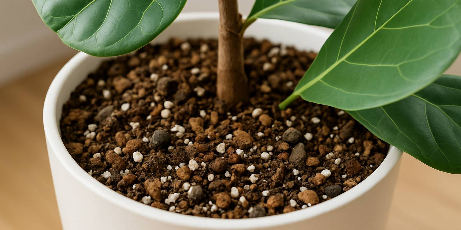 Die beste Erde für deine Geigenfeige: Das musst du beachten