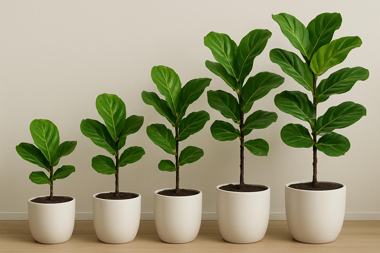 Wie schnell wächst deine Geigenfeige pro Jahr? Alle Infos