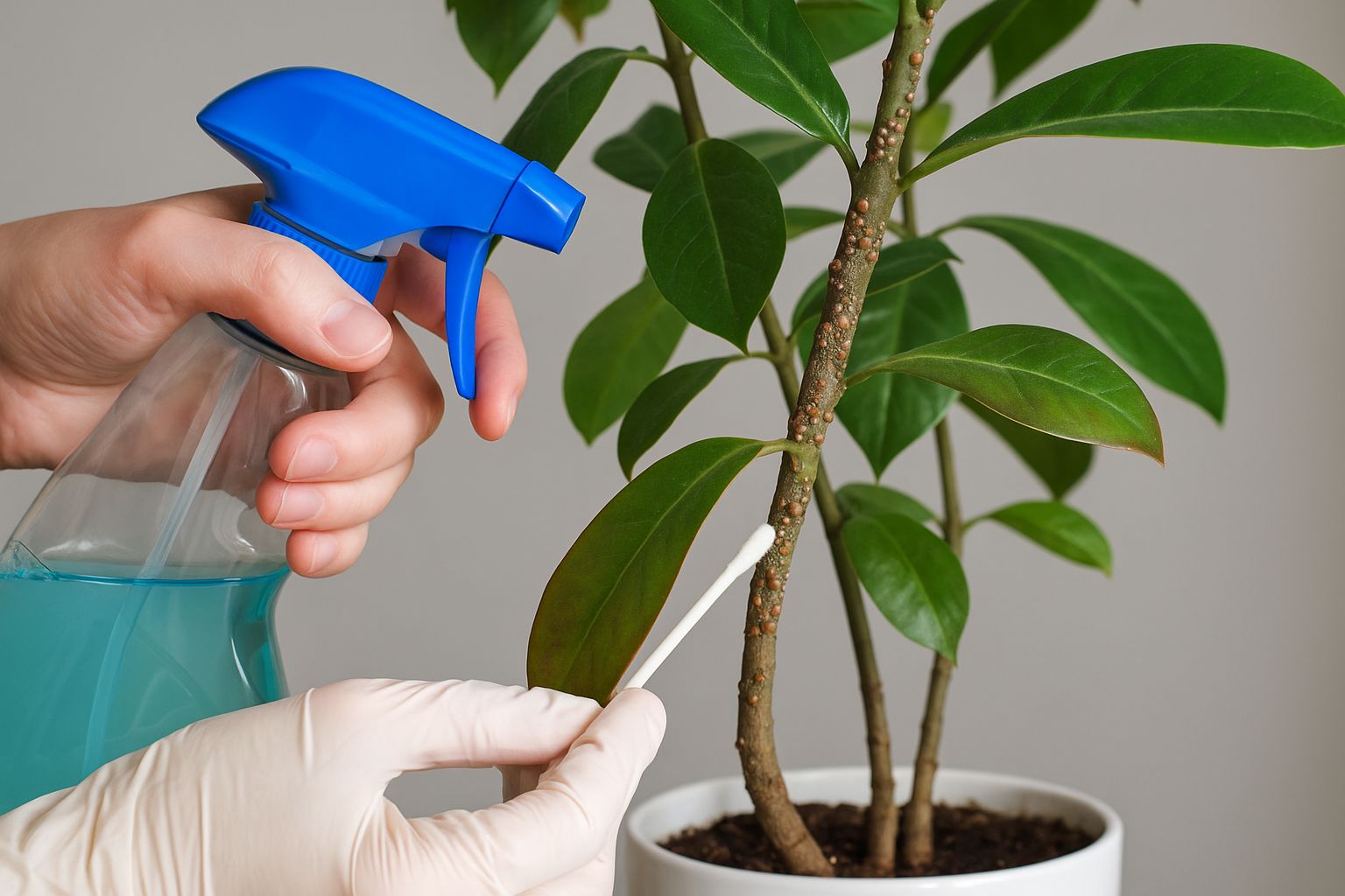 Glasreiniger gegen Schildläuse: Eine Lösung für deine Pflanzen?