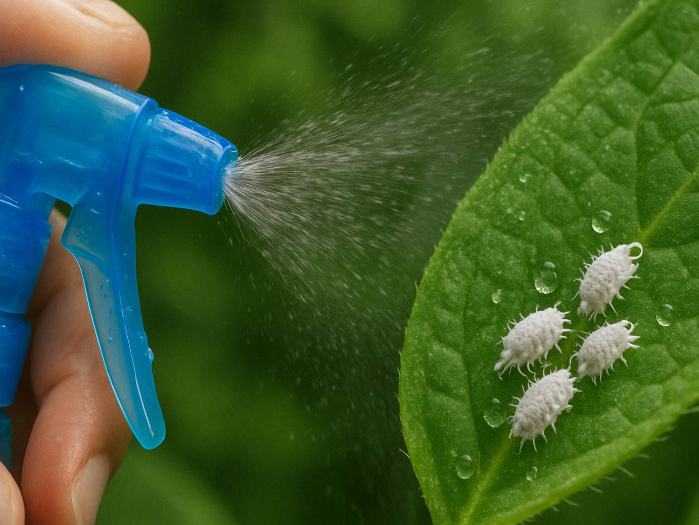 Glasreiniger gegen Wollläuse: Dein Retter für befallene Pflanzen