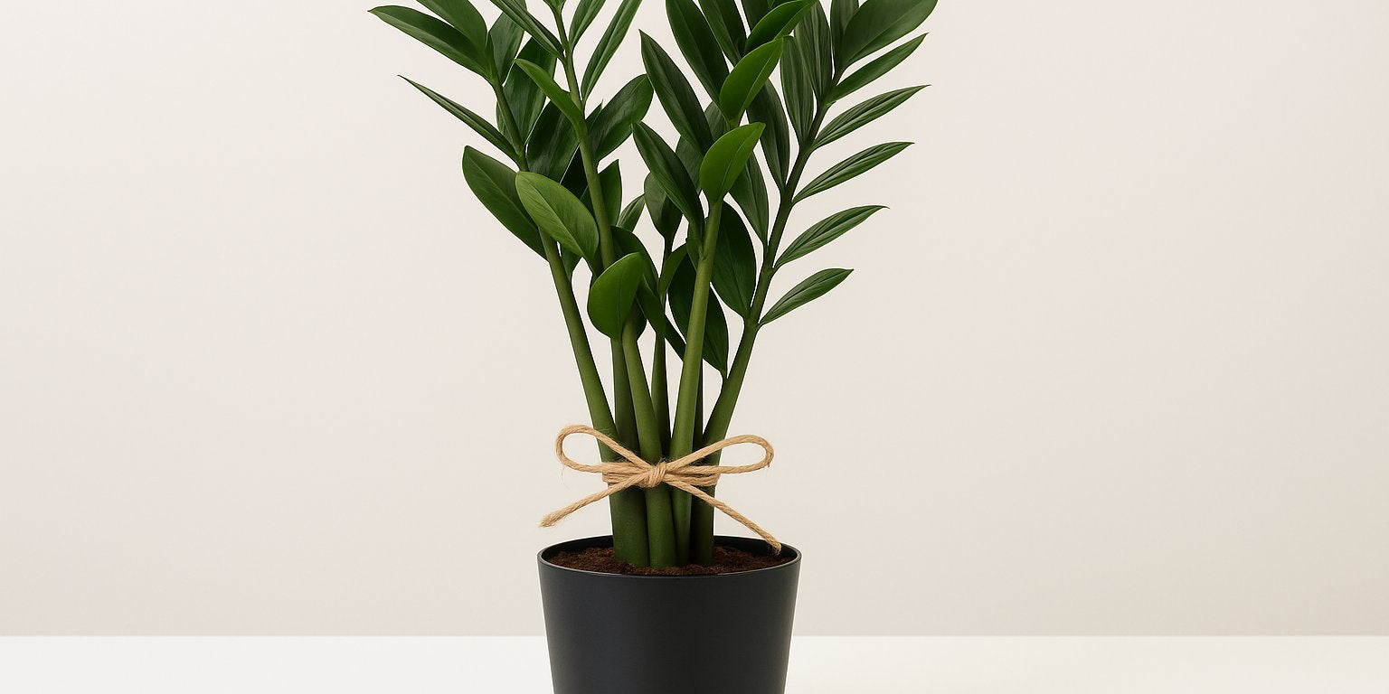 Glücksfeder zusammenbinden: So bleibt deine Pflanze stabil