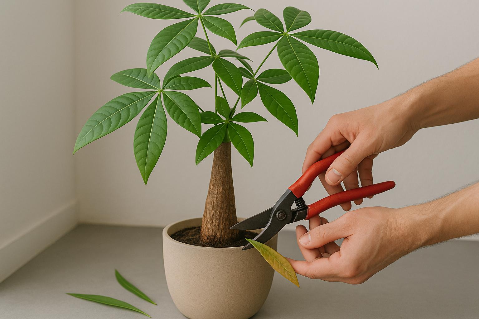 Glückskastanie schneiden: So bleibt dein Geldbaum fit