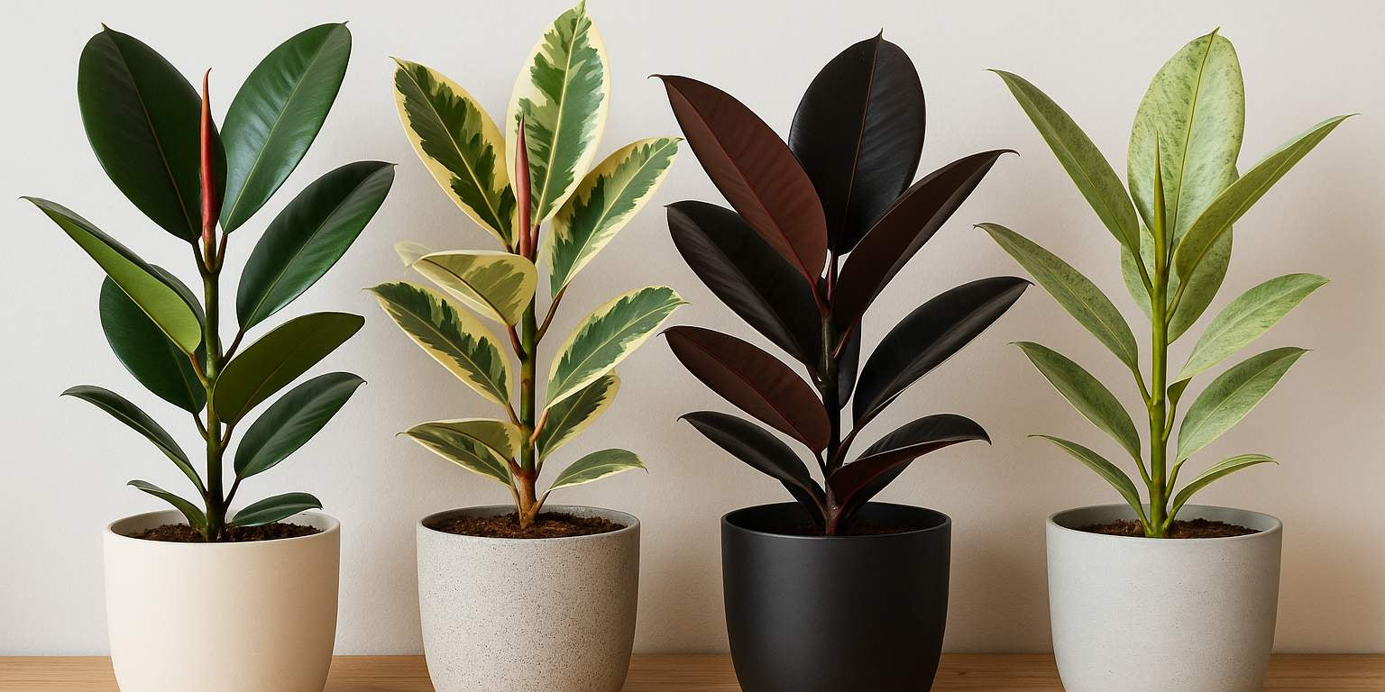 Gummibaum-Sorten: Ein grüner Klassiker in vielen Facetten