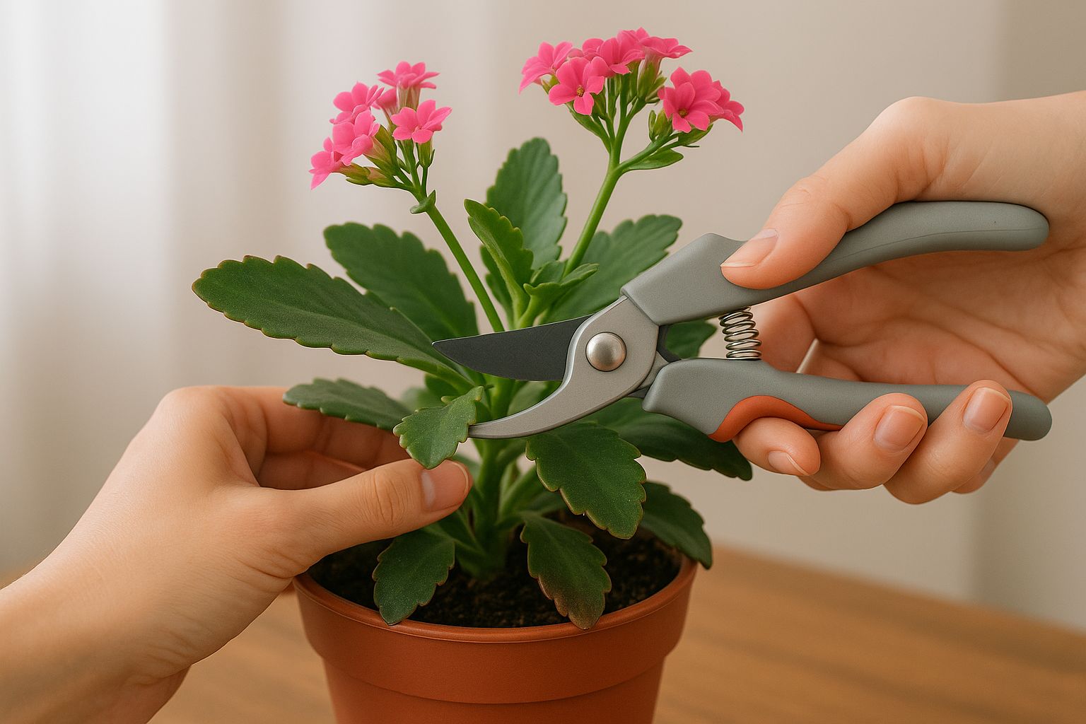 Kalanchoe schneiden: So förderst du gesundes Wachstum