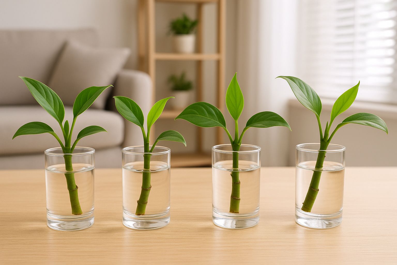 Kopfstecklinge: Deine Methode für mehr Zimmerpflanzen