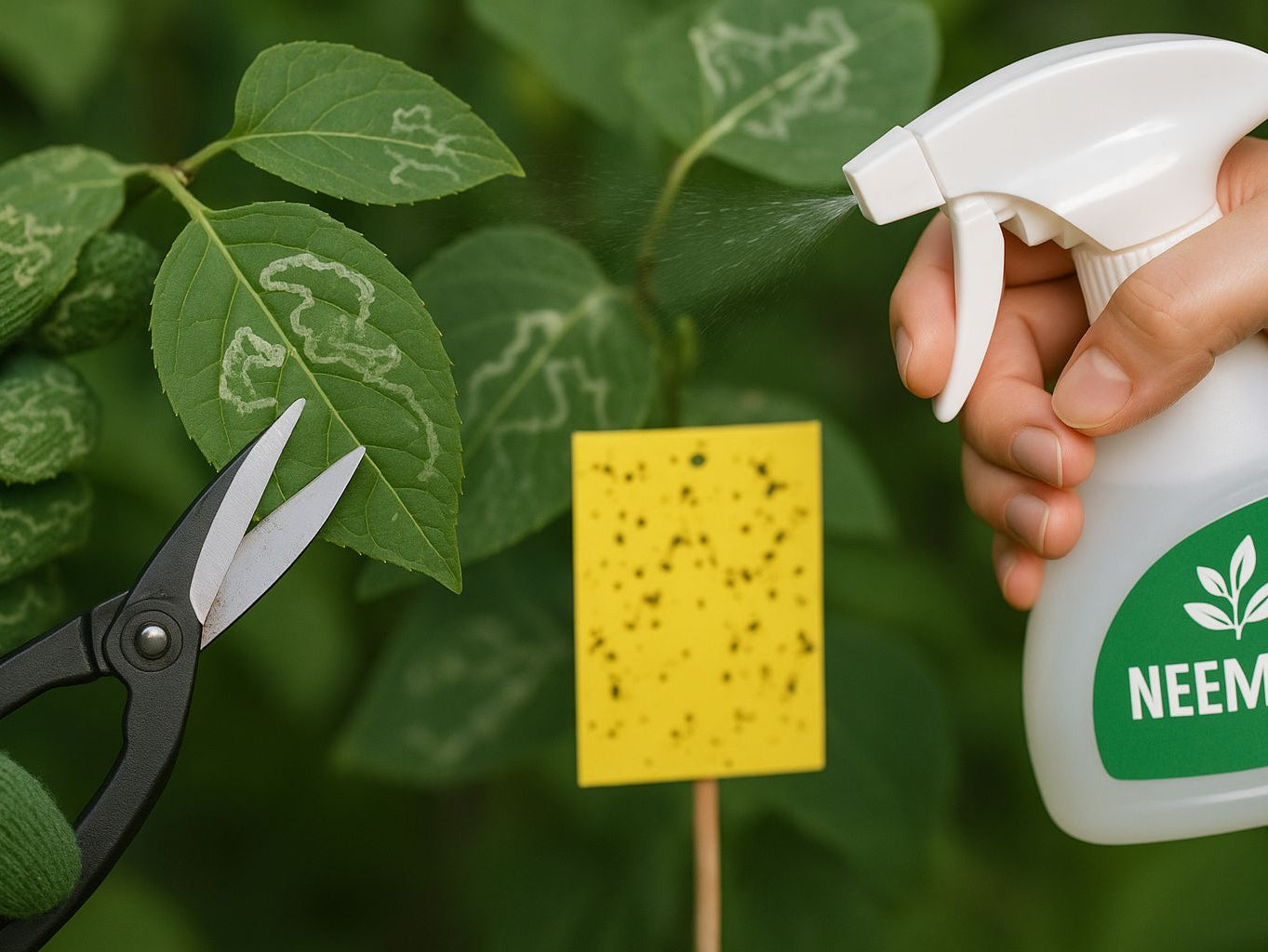 Minierfliegen erfolgreich bekämpfen: So schützt du deine Zimmerpflanzen