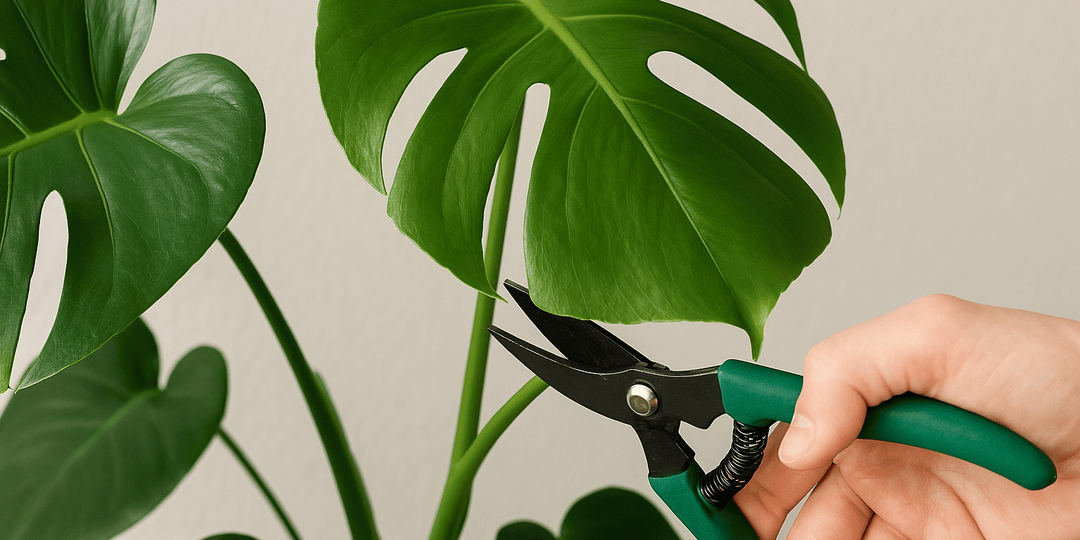 monstera-zuruckschneiden