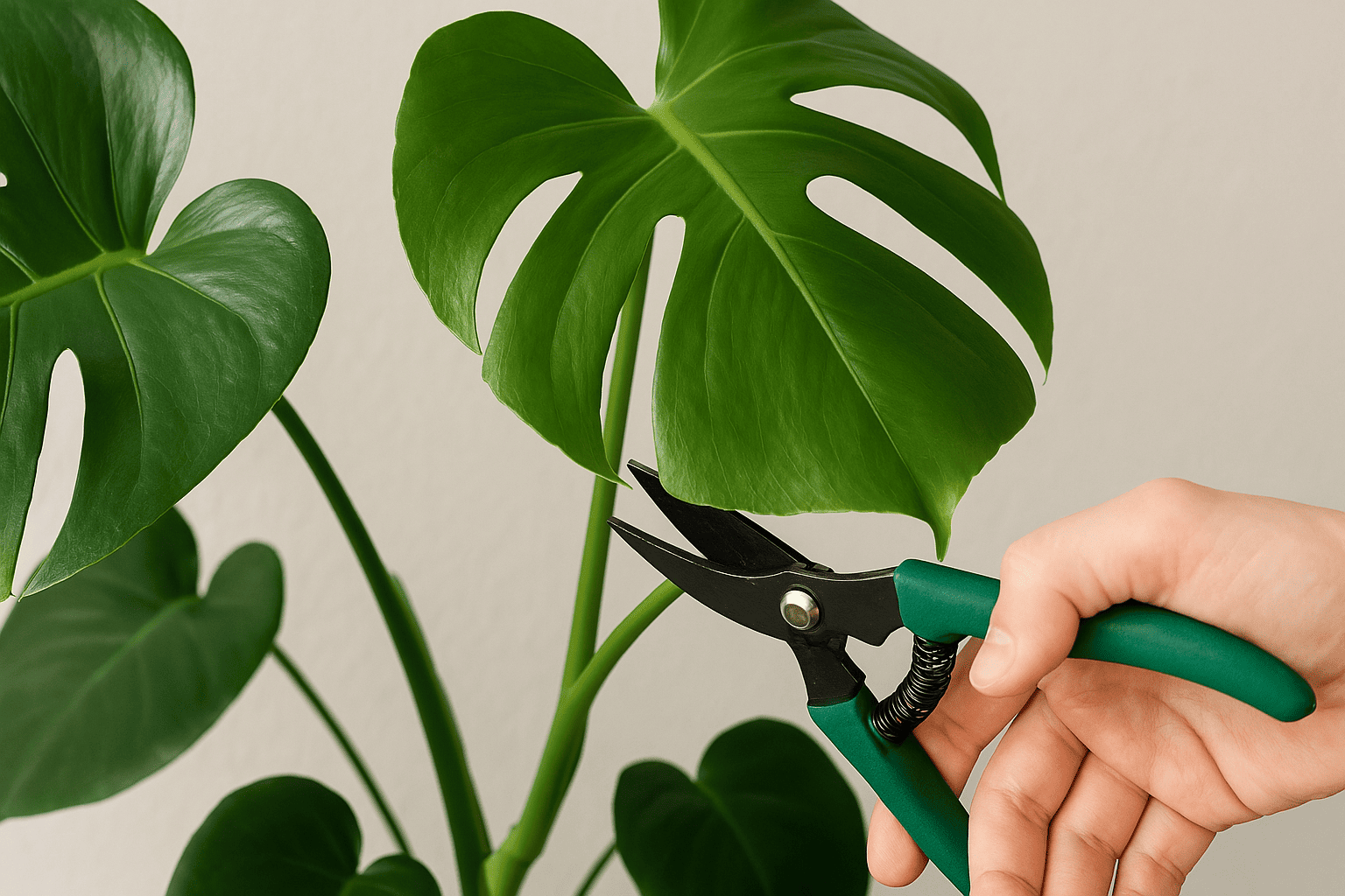 monstera-zuruckschneiden