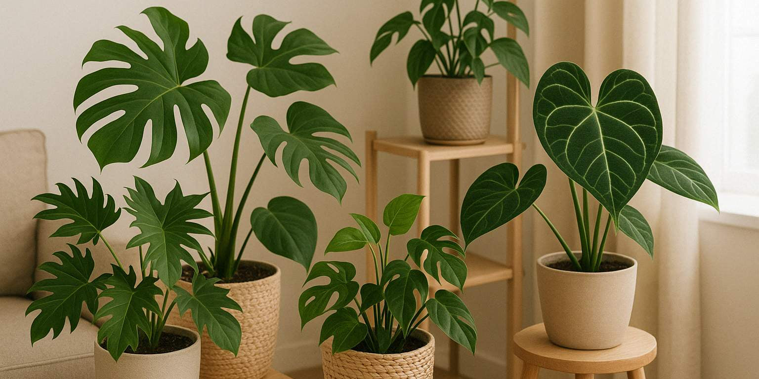 Monstera-ähnliche Pflanzen: Exotische Schönheiten für dein Zuhause