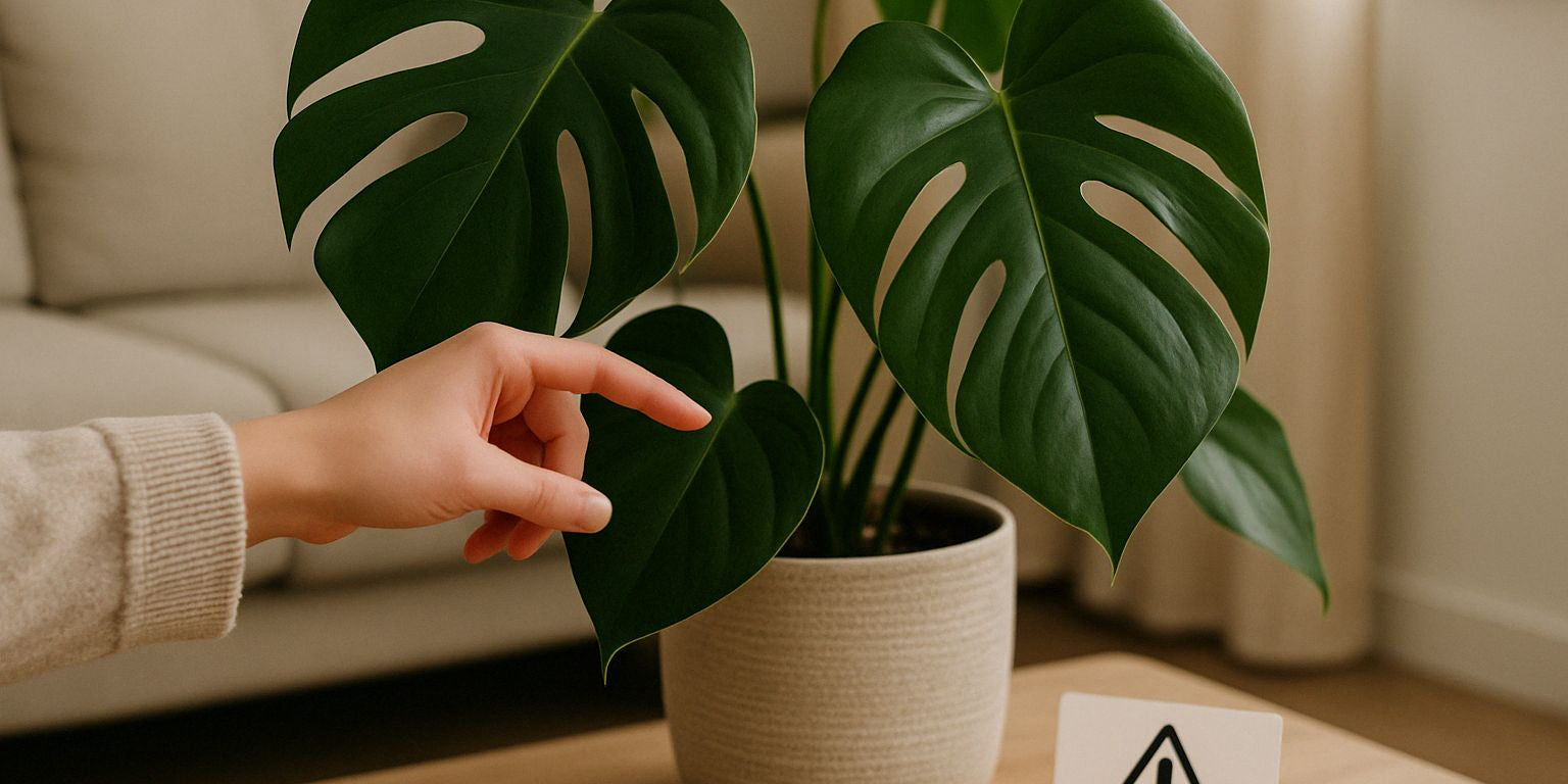 Ist die Monstera bei Berührung giftig? Was du vorher wissen solltest