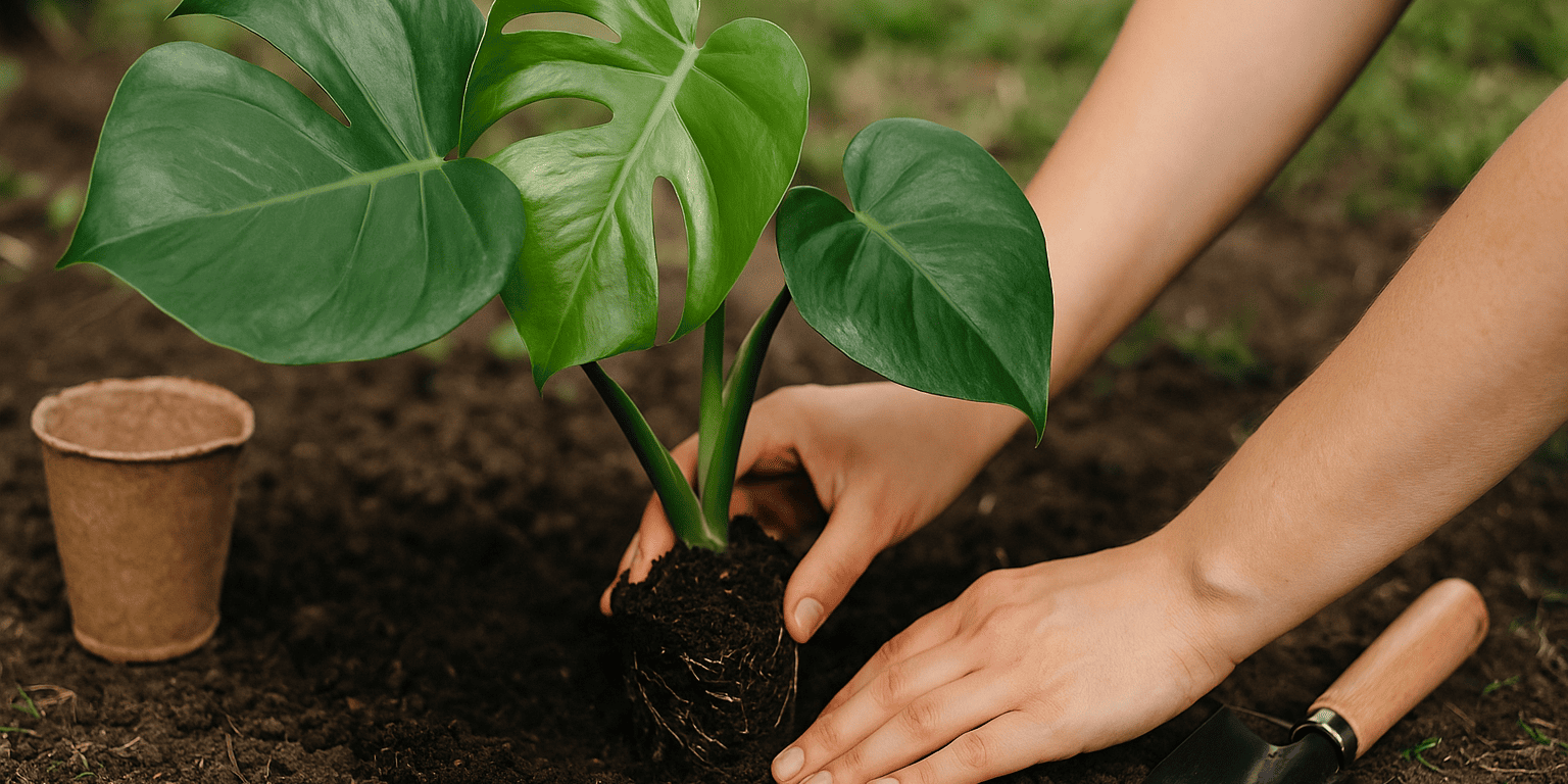 Monstera einpflanzen: Dein Guide für die perfekte Zimmerpflanze