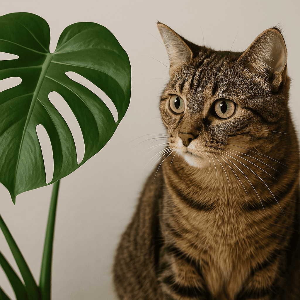 Ist die Monstera giftig für Katzen & Hunde?