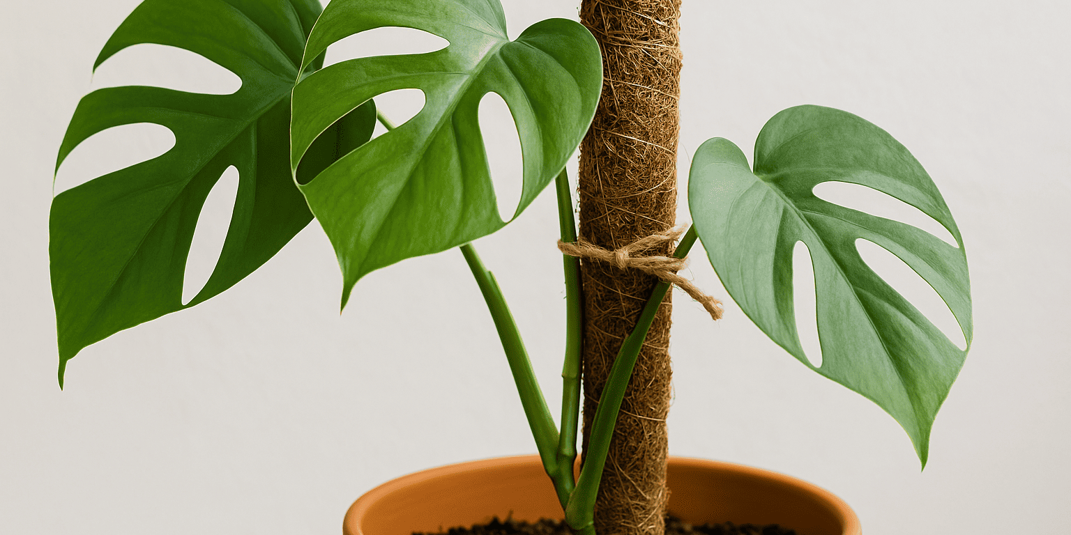 Monstera hochbinden: So unterstützt du das natürliche Wachstum deiner Pflanze