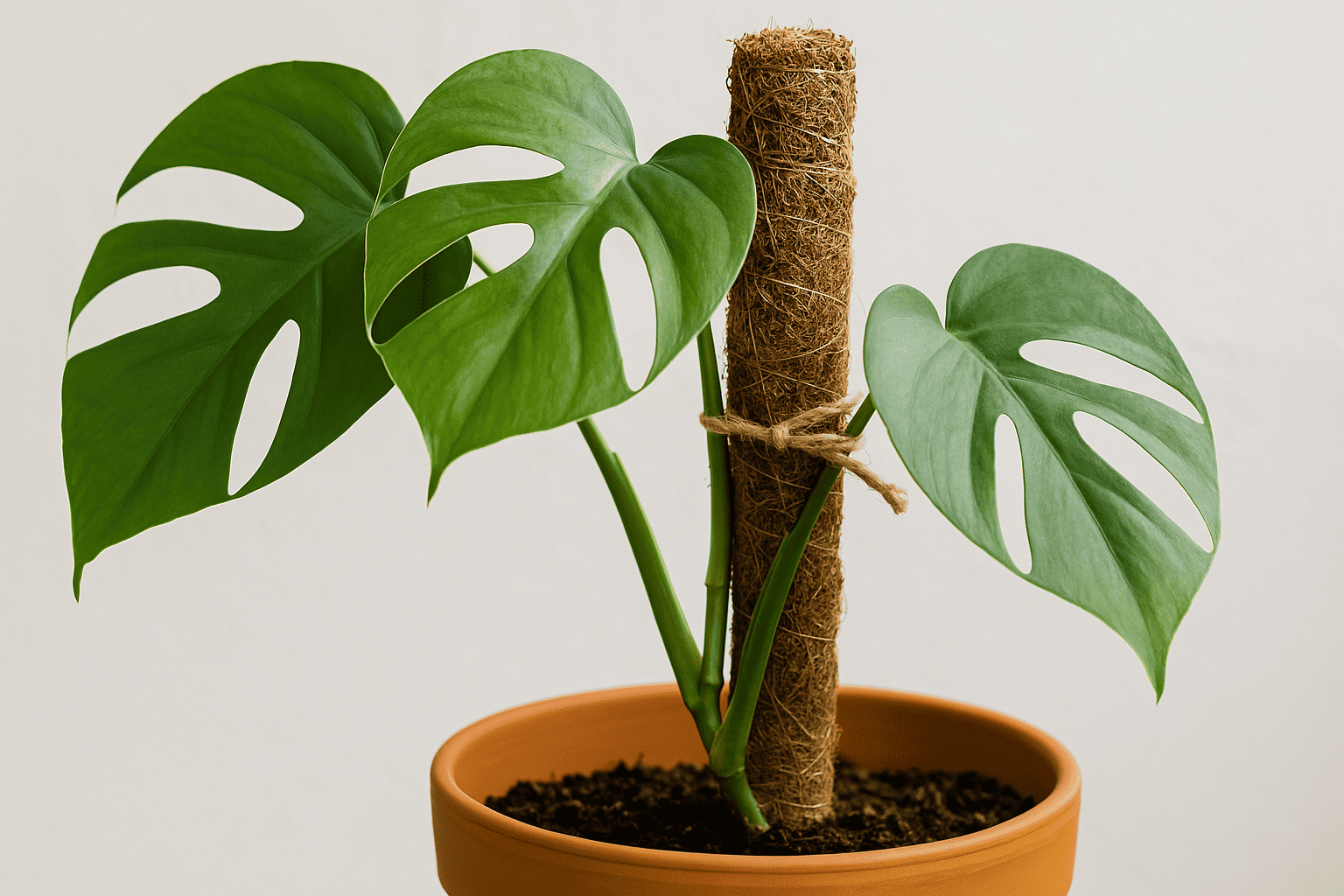 Monstera hochbinden: So unterstützt du das natürliche Wachstum deiner Pflanze